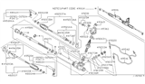 Diagram for Infiniti G20 Rack And Pinion - 49220-0L700