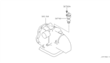 Diagram for 2000 Infiniti G20 Speed Sensor - 32702-4E814