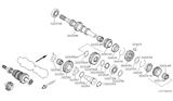 Diagram for Infiniti G20 Transfer Case Output Shaft Snap Ring - 32204-6J001