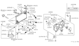 Diagram for Infiniti Radiator Support - 21506-51E00