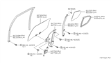 Diagram for 2001 Infiniti G20 Window Motor - 82730-6J000