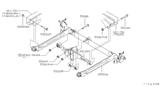 Diagram for 2002 Infiniti G20 Lateral Link - 55130-2J010