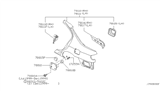 Diagram for Infiniti G20 Fender - 78100-7J135