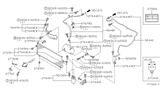 Diagram for Infiniti G20 A/C Hose - 92480-7J102