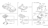 Diagram for Infiniti Interior Light Bulb - 26411-5L300