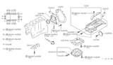 Diagram for 2001 Infiniti G20 Oil Pan - 11111-2J200