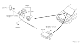 Diagram for 1999 Infiniti G20 Cruise Control Servo - 18910-7J100