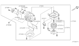 Diagram for 2002 Infiniti G20 Blend Door Actuator - 27730-7J100