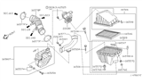 Diagram for Infiniti G20 Air Duct - 16578-7J400