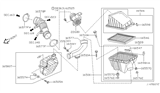 Diagram for 2001 Infiniti G20 Air Intake Coupling - 16578-7J400