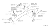 Diagram for Infiniti G20 Door Latch Assembly - 82502-5P010