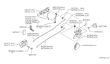 Diagram for 1999 Infiniti QX4 Door Lock Actuator - 82552-5P013