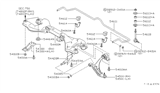 Diagram for Infiniti G20 Front Cross-Member - 54400-2J360