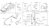 Diagram for Infiniti G20 Antenna - 28200-3J100