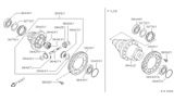 Diagram for Infiniti Differential Bearing - 38440-D2100