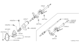 Diagram for Infiniti G20 Rack and Pinion Boot - 48981-7J100