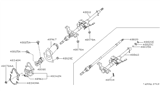 Diagram for 1999 Infiniti G20 Steering Column Cover - 48950-3J600