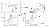 Diagram for Infiniti Q45 Fog Light Bulb - 26261-C9909