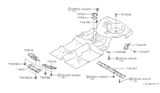 Diagram for 1999 Infiniti G20 Engine Cover - 75892-2J500