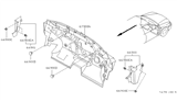 Diagram for 2000 Infiniti G20 Dash Panels - 67900-7J100