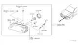 Diagram for Infiniti G20 Light Socket - 26038-7J100