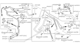 Diagram for 2000 Infiniti G20 Power Steering Reservoir - 49180-0M000