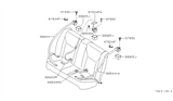 Diagram for Infiniti G20 Seat Belt - 88843-7J203