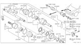 Diagram for Infiniti G20 CV Boot - 39741-0M325