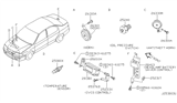 Diagram for 2000 Infiniti QX4 Oil Pressure Switch - 25240-89960