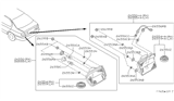 Diagram for Infiniti I35 Light Socket - 26551-6J000