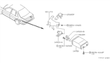 Diagram for 2000 Infiniti G20 Vapor Canister - 14950-56U18