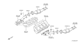 Diagram for 2004 Infiniti G35 Catalytic Converter - 208B2-AC325