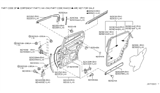 Diagram for 2007 Infiniti G35 Weather Strip - 82838-AC50A