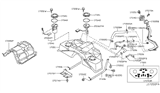 Diagram for Infiniti Fuel Pump - 17040-AC80A