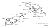 Diagram for 2006 Infiniti G35 Catalytic Converter Gasket - 20691-AM800