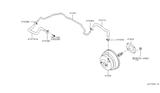 Diagram for 2005 Infiniti G35 Brake Booster Vacuum Hose - 47471-AM600