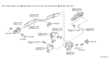 Diagram for Infiniti Door Latch Cable - 82506-AL500