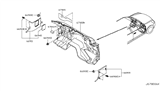 Diagram for 2006 Infiniti G35 Dash Panels - 67905-CM40A