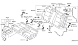 Diagram for 2006 Infiniti G35 Armrest - 88702-AC804