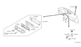 Diagram for 2005 Infiniti G35 Climate Control Module - 27512-AM607