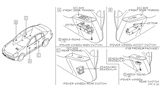 Diagram for 2004 Infiniti G35 Power Window Switch - 25401-AM610