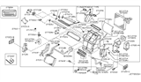 Diagram for 2007 Infiniti G35 Heater Core - 27140-AM61A