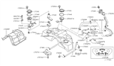 Diagram for Infiniti G35 Fuel Level Sensor - 25060-AL51A