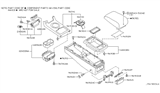 Diagram for 2004 Infiniti G35 Cup Holder - 68961-AL500