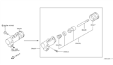 Diagram for 2007 Infiniti G35 Clutch Slave Cylinder - 30620-CD00B