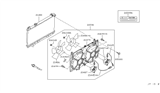 Diagram for Infiniti G35 Radiator - 21460-AQ800