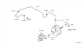 Diagram for 2006 Infiniti G35 Brake Booster Vacuum Hose - 47474-AM600