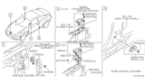 Diagram for 2007 Infiniti G35 Air Bag Sensor - K8820-CM30A