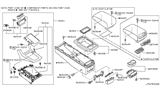 Diagram for Infiniti G35 Armrest - 96920-AC80C