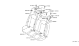 Diagram for Infiniti G35 Seat Belt - 88854-AM605